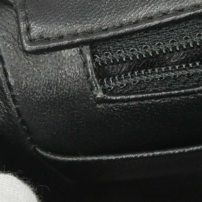 Chanel Black Lambskin Chevron Mini Classic Square Flap Shoulder Bag 17