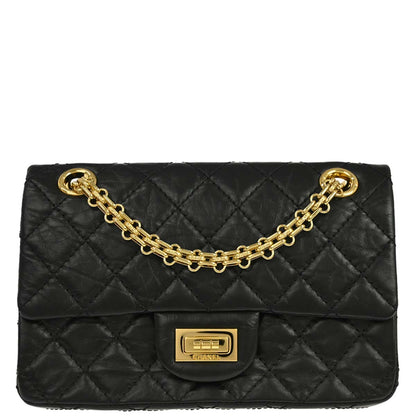 Chanel 2019 Black Calfskin Mademoiselle Lock Shoulder Bag