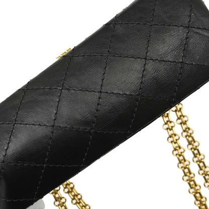 Chanel 2019 Black Calfskin Mademoiselle Lock Shoulder Bag