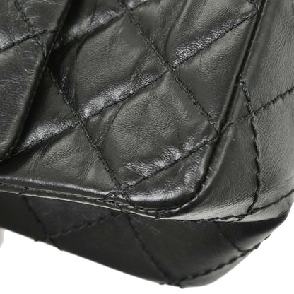 Chanel 2019 Black Calfskin Mademoiselle Lock Shoulder Bag