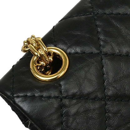 Chanel 2019 Black Calfskin Mademoiselle Lock Shoulder Bag