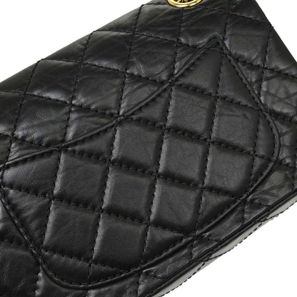 Chanel 2019 Black Calfskin Mademoiselle Lock Shoulder Bag