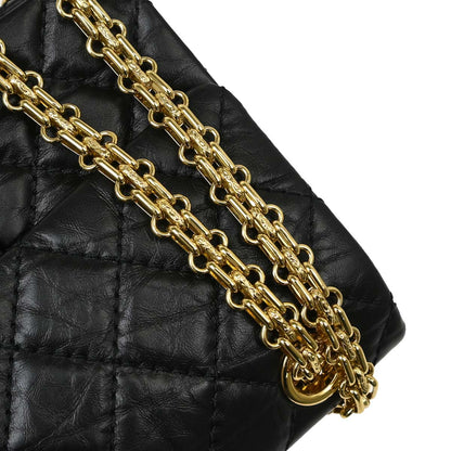 Chanel 2019 Black Calfskin Mademoiselle Lock Shoulder Bag