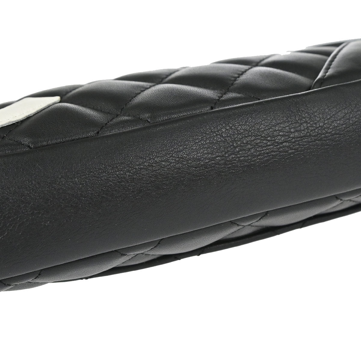 Chanel 2005-2006 Black Calfskin Cambon Ligne Handbag