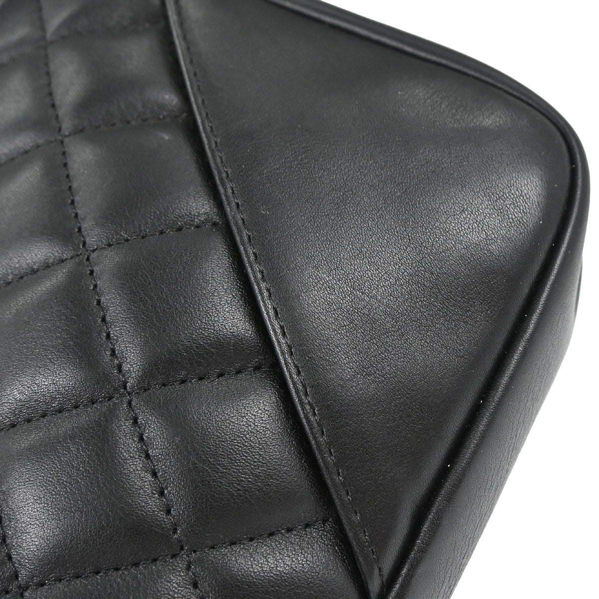 Chanel 2005-2006 Black Calfskin Cambon Ligne Handbag