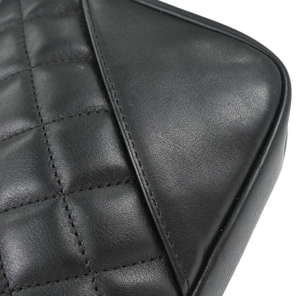 Chanel 2005-2006 Black Calfskin Cambon Ligne Handbag