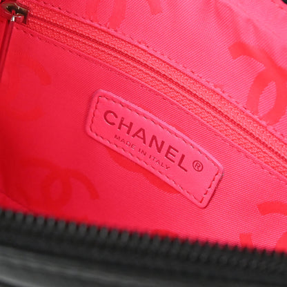 Chanel 2005-2006 Black Calfskin Cambon Ligne Handbag