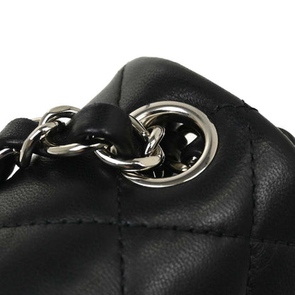 Chanel 2016-2017 Black Lambskin Mini Classic Square Flap Shoulder Bag 17