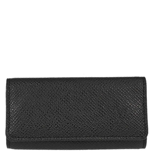 Louis Vuitton 2010 Black Taiga Multicles 4 Key Case M30522 Small Good