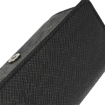 Louis Vuitton 2010 Black Taiga Multicles 4 Key Case M30522 Small Good