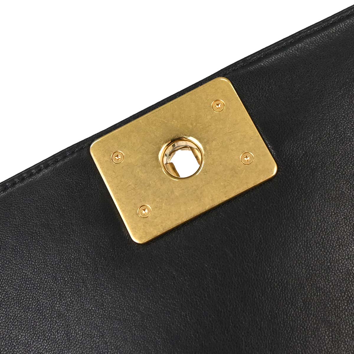 Boy Chanel 2017 Black Lambskin Medium Shoulder Bag