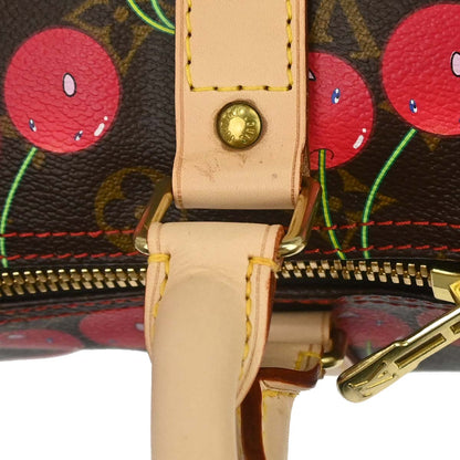 Louis Vuitton 2005 Monogram Cherry Keepall 45 Duffle Handbag M95011