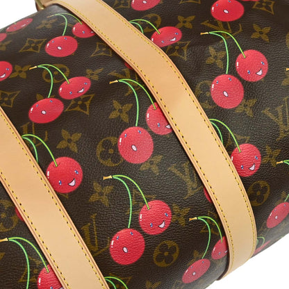 Louis Vuitton 2005 Monogram Cherry Keepall 45 Duffle Handbag M95011