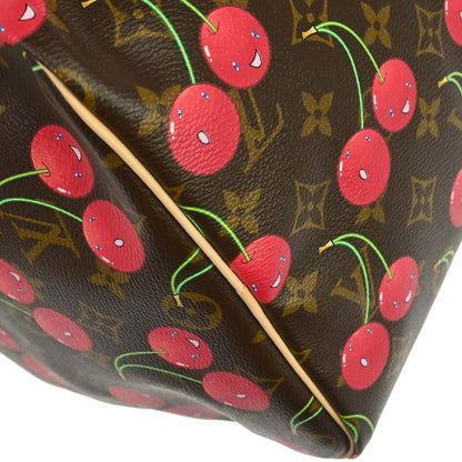 Louis Vuitton 2005 Monogram Cherry Keepall 45 Duffle Handbag M95011
