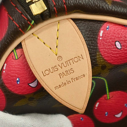 Louis Vuitton 2005 Monogram Cherry Keepall 45 Duffle Handbag M95011