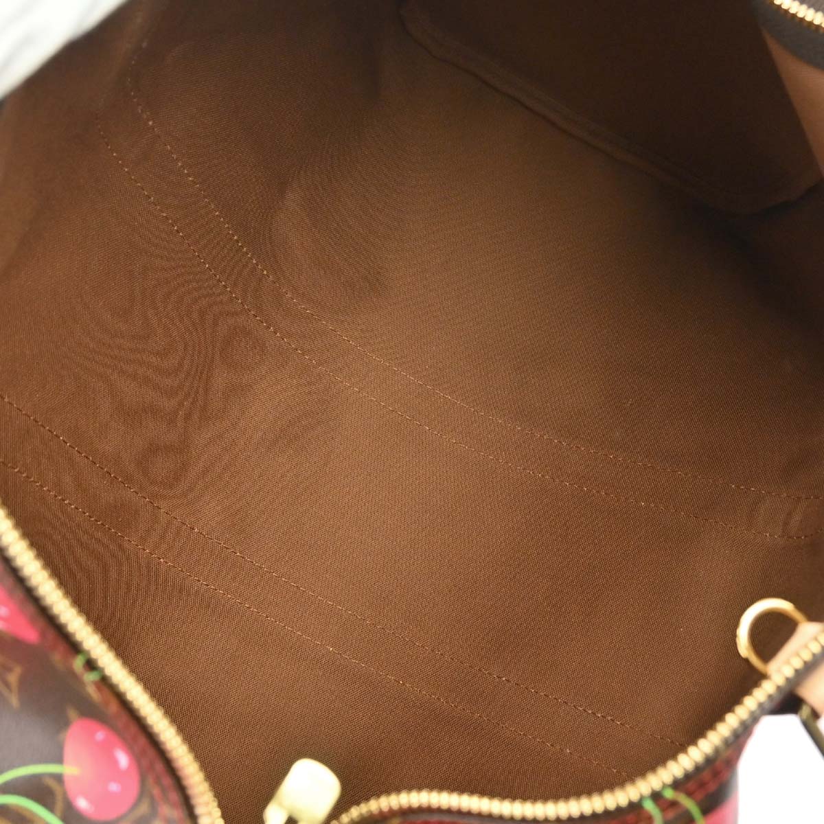 Louis Vuitton 2005 Monogram Cherry Keepall 45 Duffle Handbag M95011
