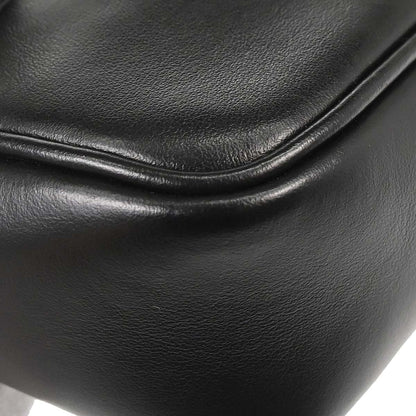 Saint Laurent Black Leather Lou Camera Bum Bag