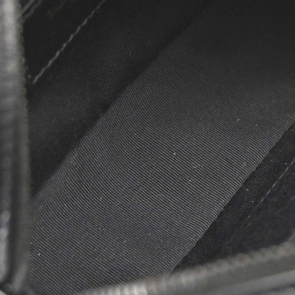 Saint Laurent Black Leather Lou Camera Bum Bag