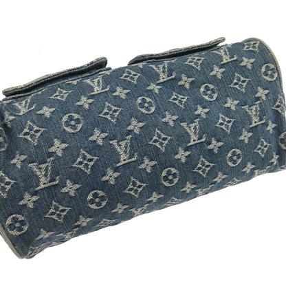 Louis Vuitton 2005 Blue Monogram Denim Neo Speedy Handbag M95019