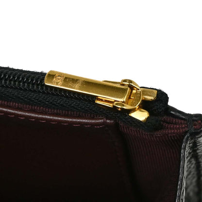 Chanel 2019 Black Caviar Skin Classic WOC Wallet on Chain Bag