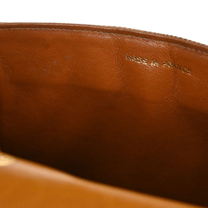 Chanel * 1989-1991 Brown Lizard Mini Classic Square Flap Shoulder Bag 17