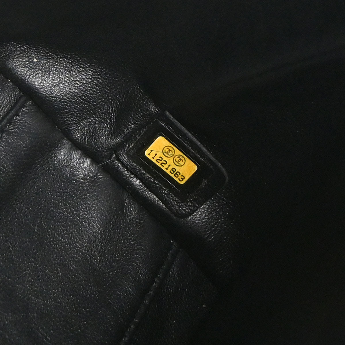 Chanel 2006-2008 Black Caviar Skin Top Handle Handbag