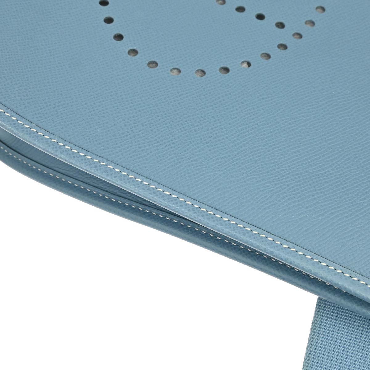 Hermes Blue Jean Epsom Evelyne 2 29 PM Shoulder Bag