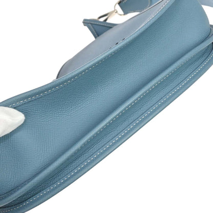Hermes Blue Jean Epsom Evelyne 2 29 PM Shoulder Bag