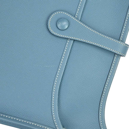 Hermes Blue Jean Epsom Evelyne 2 29 PM Shoulder Bag