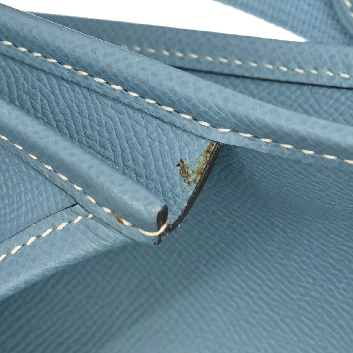 Hermes Blue Jean Epsom Evelyne 2 29 PM Shoulder Bag