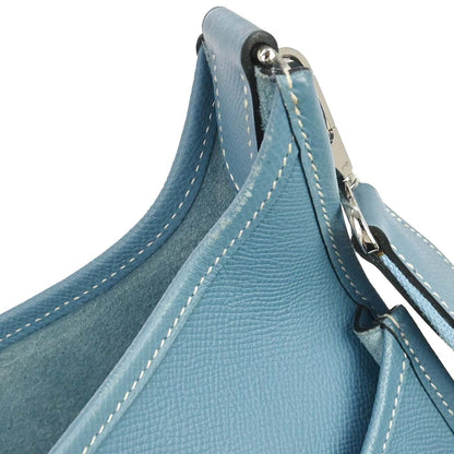 Hermes Blue Jean Epsom Evelyne 2 29 PM Shoulder Bag