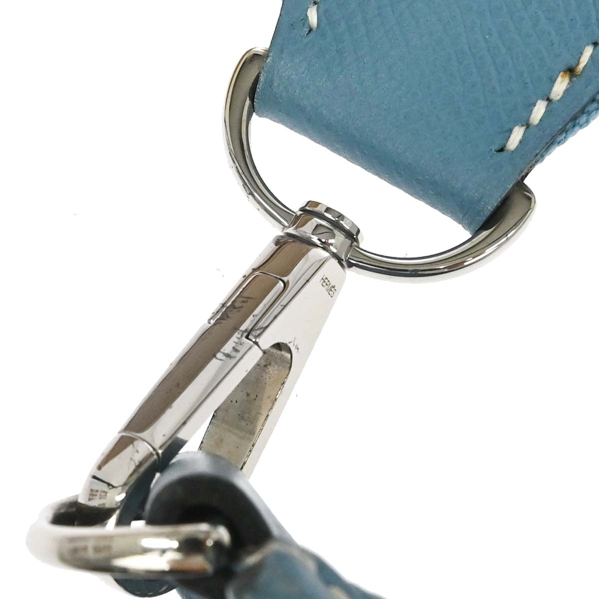 Hermes Blue Jean Epsom Evelyne 2 29 PM Shoulder Bag