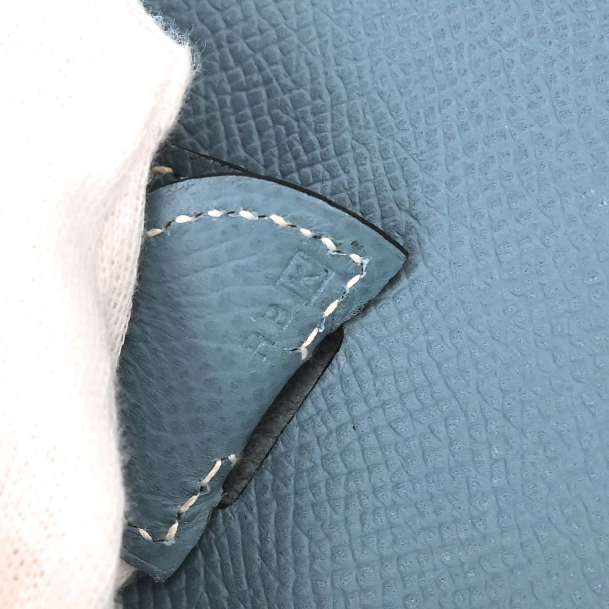 Hermes Blue Jean Epsom Evelyne 2 29 PM Shoulder Bag