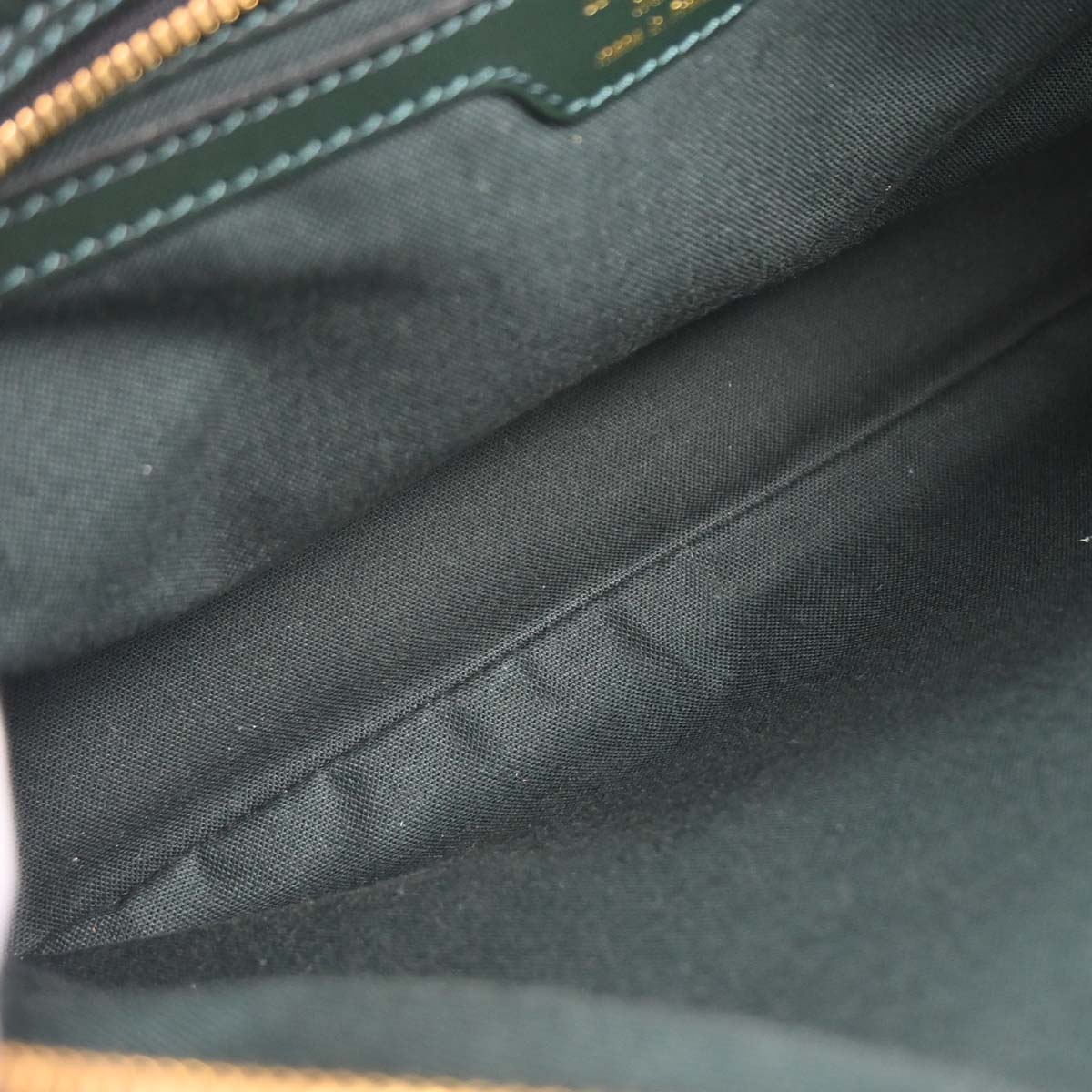 Louis Vuitton 1997 Green Taiga Reporter PM Shoulder Bag M30154