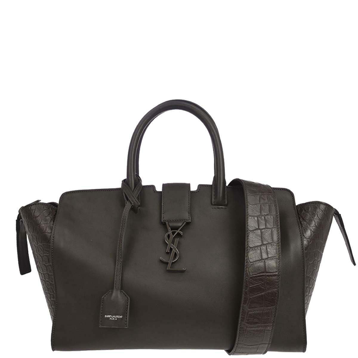 Saint Laurent Brown Downtown 2way Shoulder Handbag