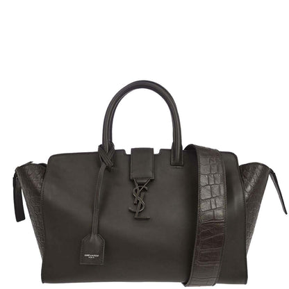 Saint Laurent Brown Downtown 2way Shoulder Handbag
