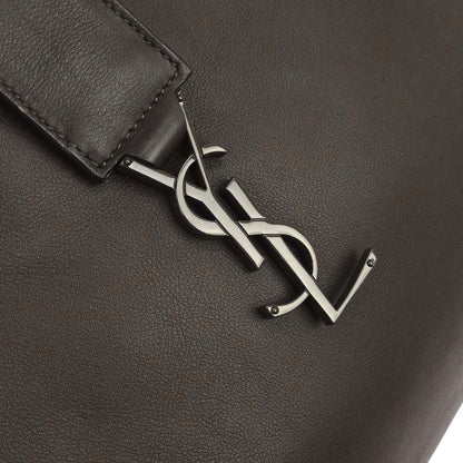 Saint Laurent Brown Downtown 2way Shoulder Handbag