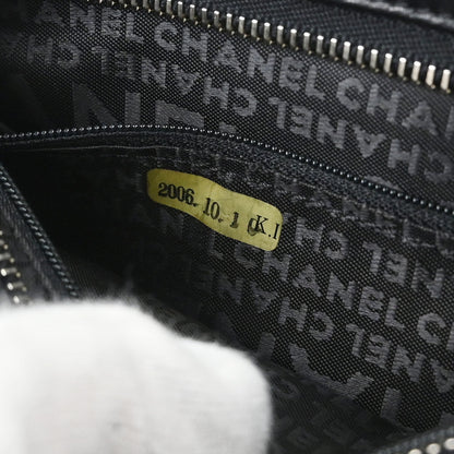 Chanel 2005-2006 Black Velvet Camellia No.5 CC Handbag