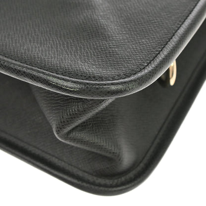 Louis Vuitton 2008 Black Taiga Alexei Messenger Shoulder Bag M32472