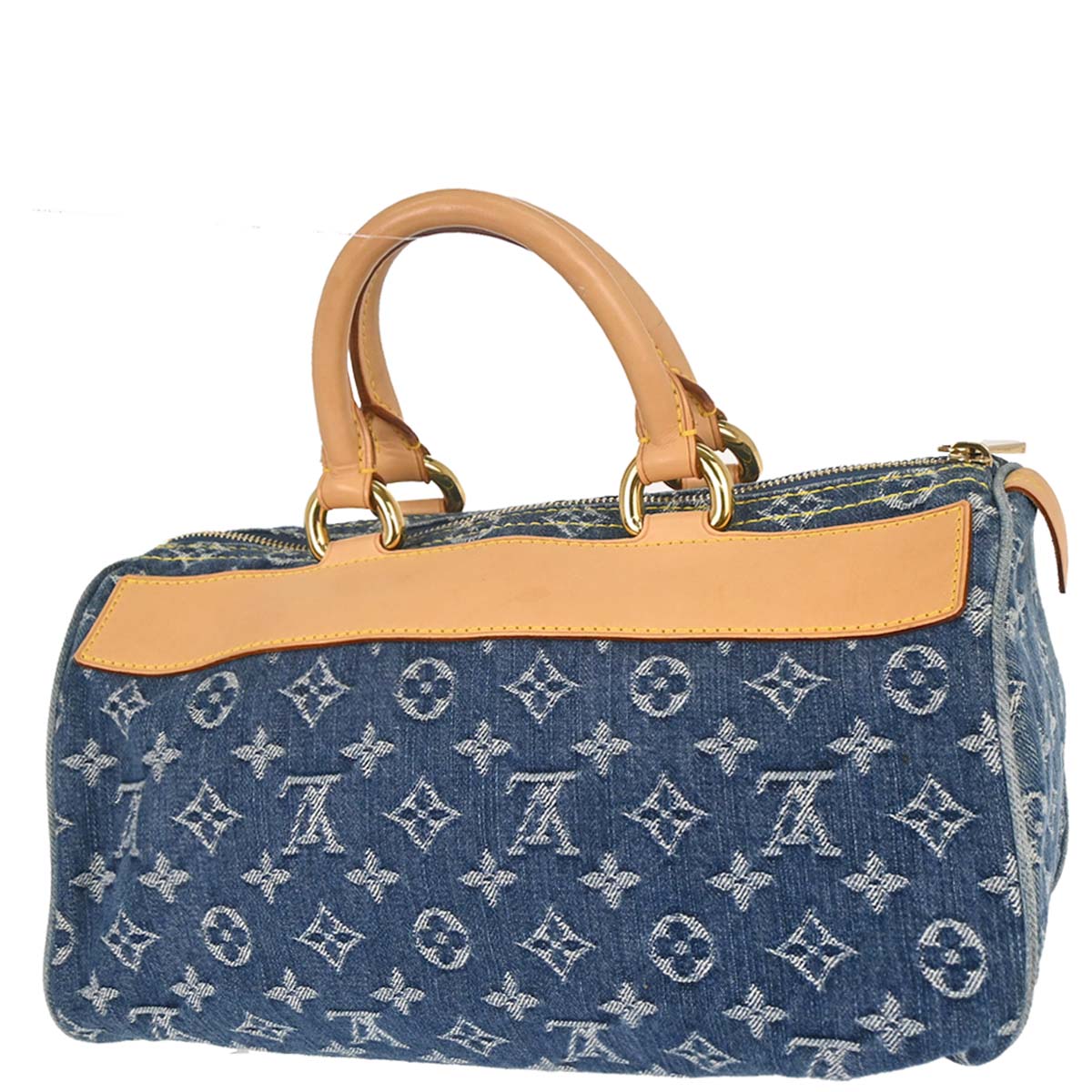 Louis Vuitton Blue Monogram Denim Neo Speedy Handbag M95019