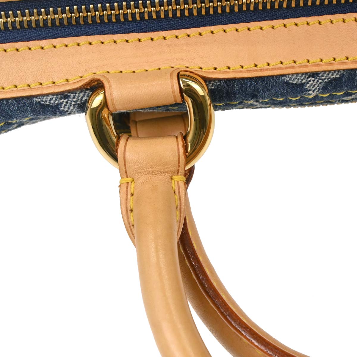 Louis Vuitton Blue Monogram Denim Neo Speedy Handbag M95019