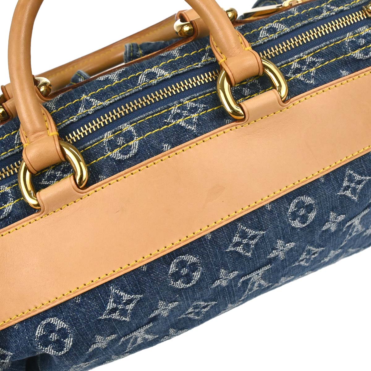 Louis Vuitton Blue Monogram Denim Neo Speedy Handbag M95019