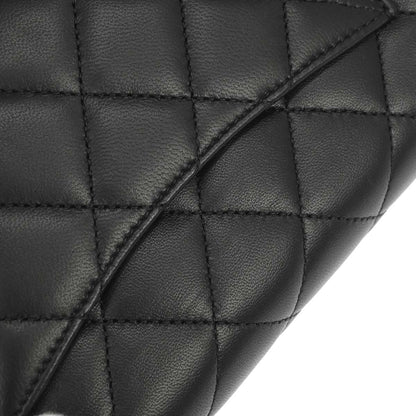 Chanel 2013-2014 Black Lambskin Classic WOC Wallet on Chain Bag