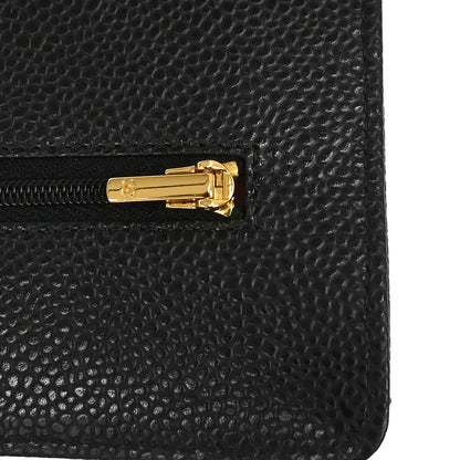 Chanel 2019 Black Caviar Skin Classic WOC Wallet on Chain Bag