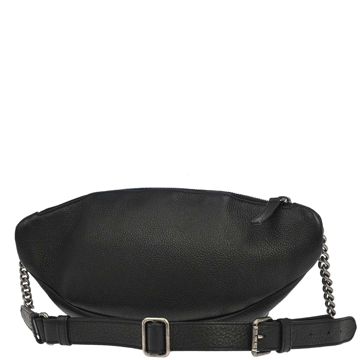 Chanel 2016-2017 Black Calfskin Waist Bum Bag