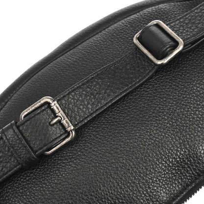 Chanel 2016-2017 Black Calfskin Waist Bum Bag