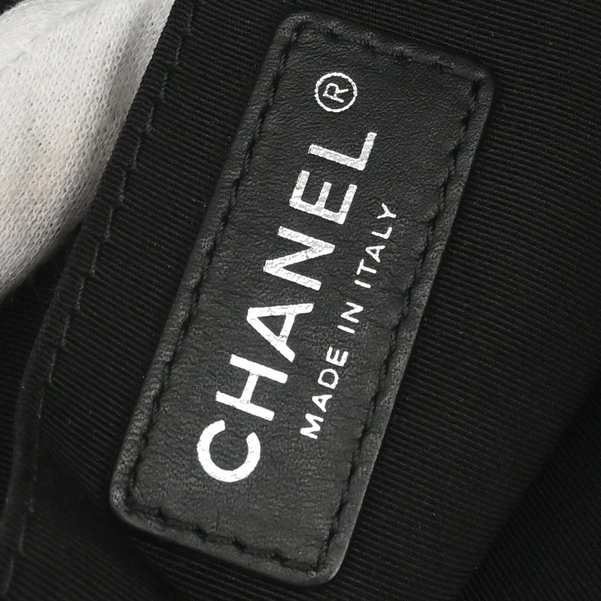 Chanel 2016-2017 Black Calfskin Waist Bum Bag