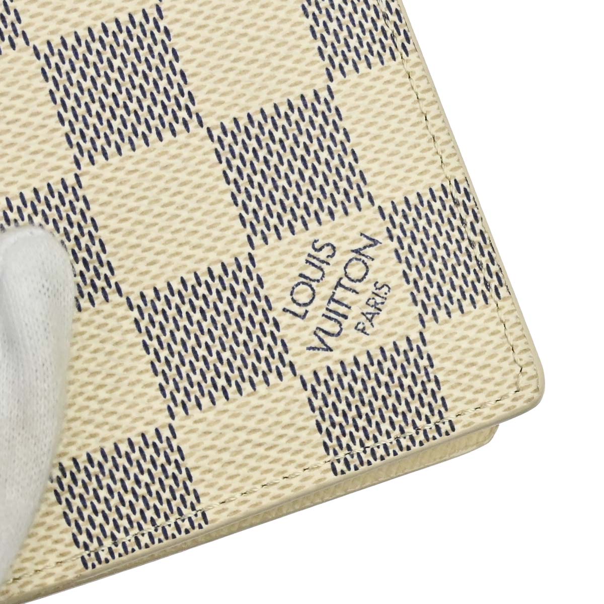 Louis Vuitton 2014 Damier Azur Organizer De Poche Cardholder