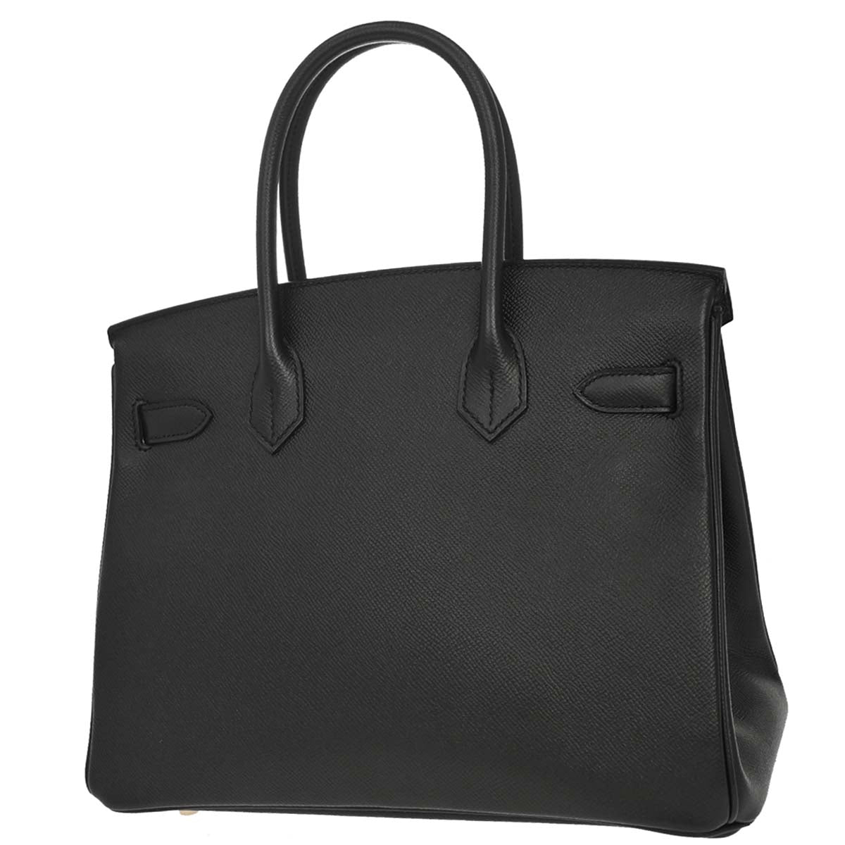 Hermes Black Epsom Birkin 30 Handbag