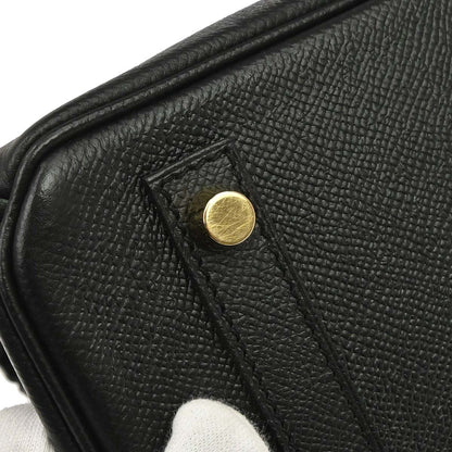 Hermes Black Epsom Birkin 30 Handbag